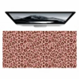 Luipaard - Patroon - Roze Muismat XXL klein 681 -zzz3d