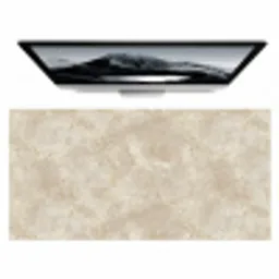 Lichtbeige - Marmer - Aders Muismat XXL klein 681 -zzz3d