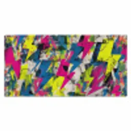 Bliksemschichten - Patroon - Marmer - Kleuren Muismat XXL klein -3d_leeg