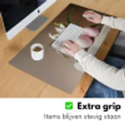 Lelies - Eieren - Pasen Muismat XXL klein -sfeer3