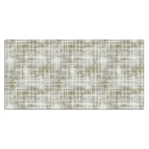 Linnen - Patroon - Groen Muismat XXL klein 681 -3d_leeg