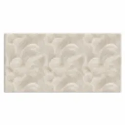 Lijnen - Waaier - Beige Muismat XXL klein 681 -3d_leeg