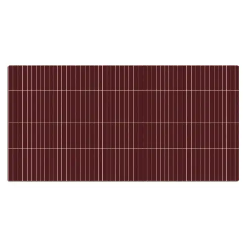 Lijnen - Patroon - Bordeaux Muismat XXL klein 681 -3d_leeg