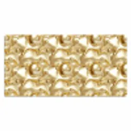 Vloeibaar - Druppels - Goud Muismat XXL klein 681 -3d_leeg
