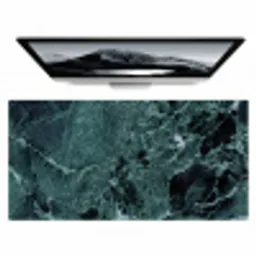 Marmer - Steen - Textuur - Marmerlook - Design Muismat XXL klein -zzz3d
