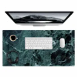 Marmer - Steen - Textuur - Marmerlook - Design Muismat XXL klein -3d