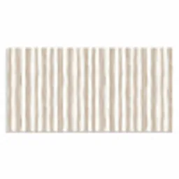 Minimalistisch - Strepen - Beige Muismat XXL klein 681 -3d_leeg