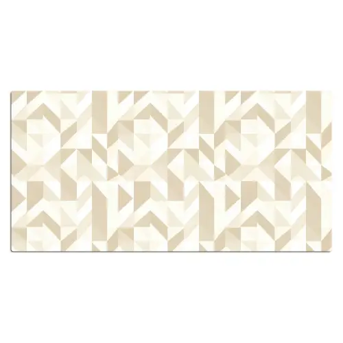 Modern - Abstract - Beige Muismat XXL klein 681 -3d_leeg
