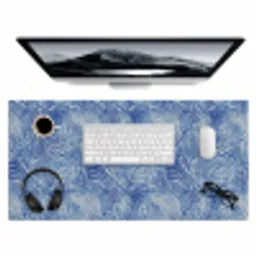 Modern - Abstract - Blauw Muismat XXL klein 681 -3d