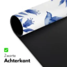 Modern - Vogels - Delfts - Blauw Muismat XXL klein -sfeer2