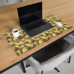 Modern - Cirkel - Goud Muismat XXL klein 681 -sfeer1