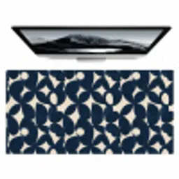 Modern - Geometrisch - Blauw Muismat XXL klein 681 -zzz3d