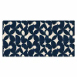 Modern - Geometrisch - Blauw Muismat XXL klein 681 -3d_leeg