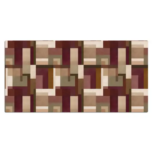 Modern - Geometrie - Kleurrijk Muismat XXL klein 681 -3d_leeg