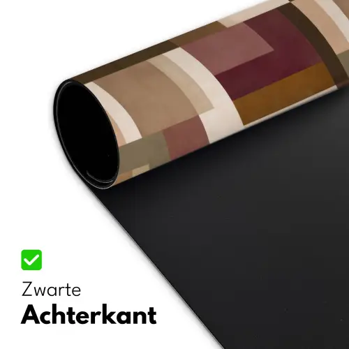 Modern - Geometrie - Kleurrijk Muismat XXL klein 681 -sfeer2
