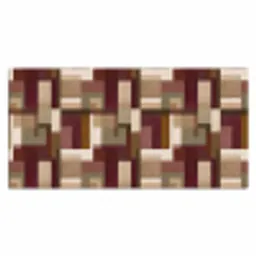 Modern - Geometrie - Kleurrijk Muismat XXL klein 681 -3d_leeg