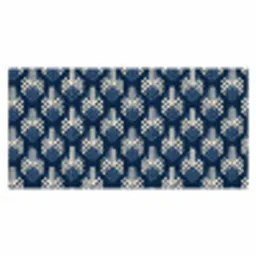 Modern - Patroon - Blauw Muismat XXL klein 681 -3d_leeg