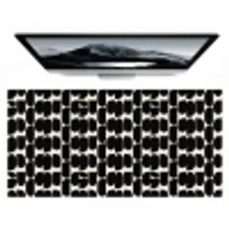 Modern - Patroon - Zwart Muismat XXL klein 681 -zzz3d