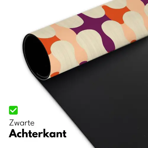 Modern - Patroon - Kleurrijk Muismat XXL klein 681 -sfeer2