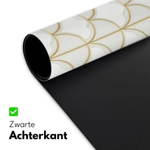 Mozaïek - Bogen - Goud Muismat XXL klein 681 -sfeer2
