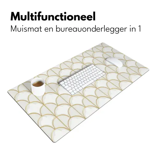 Mozaïek - Bogen - Goud Muismat XXL klein 681 -sfeer4