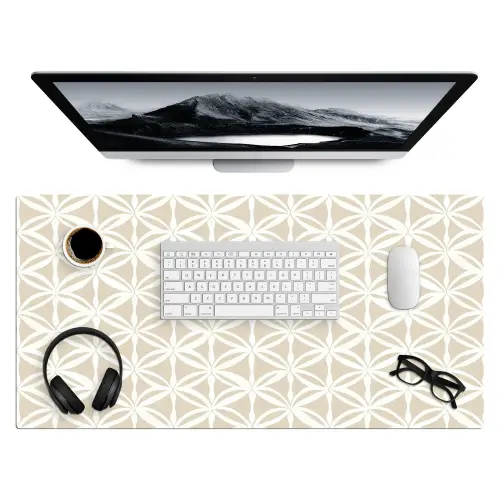 Motief - Modern - Beige Muismat XXL klein 681 -3d