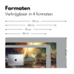 gebergte-planeet-ruimte-sterren Muismat XXL klein -sfeer5