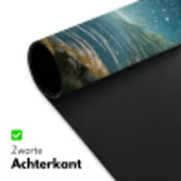 gebergte-water-maan-sterren Muismat XXL klein -sfeer2