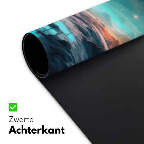 bergen-ruimte-planeten-astronaut Muismat XXL klein -sfeer2