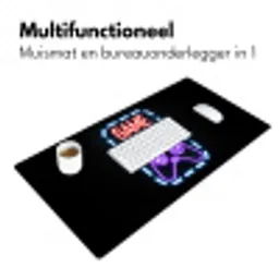 neon-quotes-game-room-controller-zwart Muismat XXL klein -sfeer4