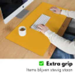 Okergeel - Herfst - Interieur Muismat XXL klein -sfeer3