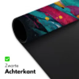 Banen - Golven - Kleurrijk - Abstract Muismat XXL klein -sfeer2