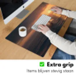 Orka - Zee - Zonsondergang Muismat XXL klein -sfeer3