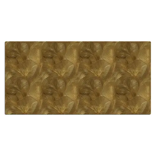 Organisch - Lijnen - Goud Muismat XXL klein 681 -3d_leeg