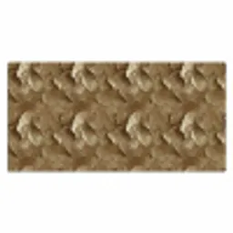 Organisch - Patroon - Bladeren - Goud Muismat XXL klein 681 -3d_leeg