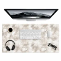 Organisch - Patroon - Gemêleerd Muismat XXL klein 681 -3d