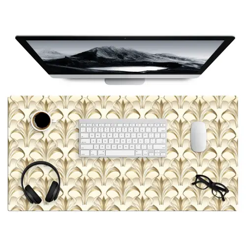 Ornament - Barok - Goud Muismat XXL klein 681 -3d