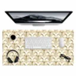 Ornament - Barok - Goud Muismat XXL klein 681 -3d