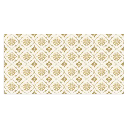 Ornament - Klassiek - Goud Muismat XXL klein 681 -3d_leeg