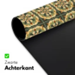 Ornament - Patroon - Groen Muismat XXL klein 681 -sfeer2