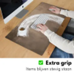Verf - Bruin - Japandi Muismat XXL klein -sfeer3