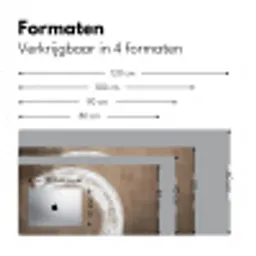 Verf - Bruin - Japandi Muismat XXL klein -sfeer5