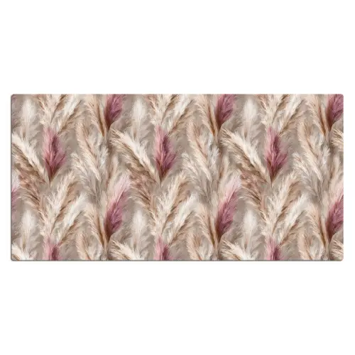 Pampasgras - Pluizig - Kleurrijk Muismat XXL klein 681 -3d_leeg