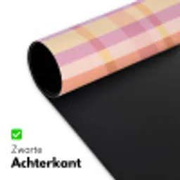 Pastel - uitpatroon - Geometrisch Muismat XXL klein 681 -sfeer2