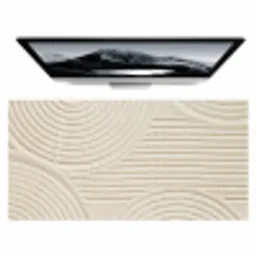 patroon-abstract-wit Muismat XXL klein -zzz3d