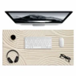 patroon-abstract-wit Muismat XXL klein -3d