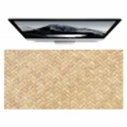 patroon-beige-rotan-print Muismat XXL klein -zzz3d