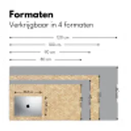 patroon-beige-rotan-print Muismat XXL klein -sfeer5