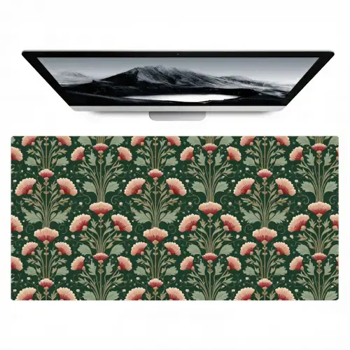 Patroon - Botanisch - Kleurrijk Muismat XXL klein 681 -zzz3d