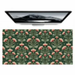Patroon - Botanisch - Kleurrijk Muismat XXL klein 681 -zzz3d